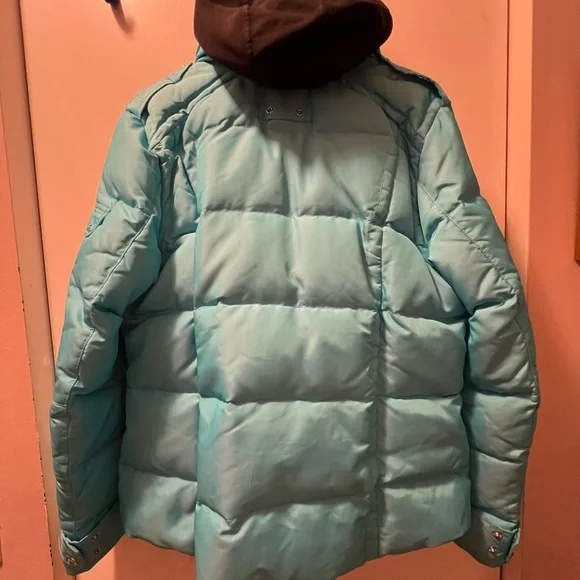 Eddie Bauer Petite Large Puffer Jacket with Crest & Neoprene Hood - Picture 2 of 7